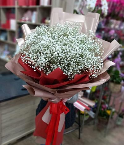 Букет цветов из: Гипсофила в Лотошино