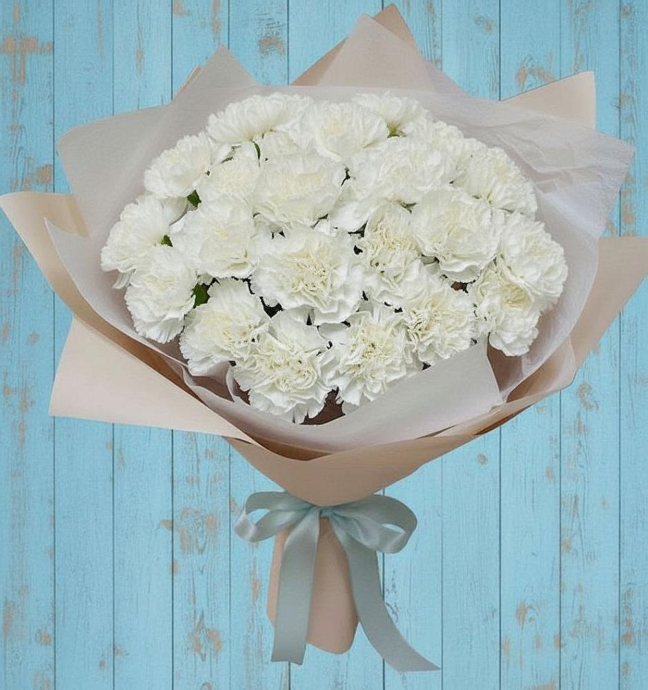 Букет цветов из: Гвоздики в Лотошино