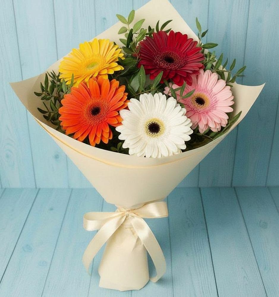 Букет цветов из: Герберы в Лотошино