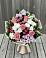 Букет цветов из: Альстромерии, Гвоздики, Розы и Хризантемы в Лотошино