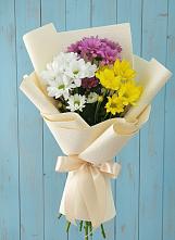 Букет цветов из:  Хризантемы в Лотошино