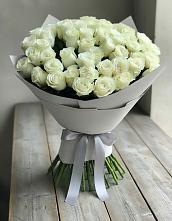 Букет 35 Белых роз в Лотошино