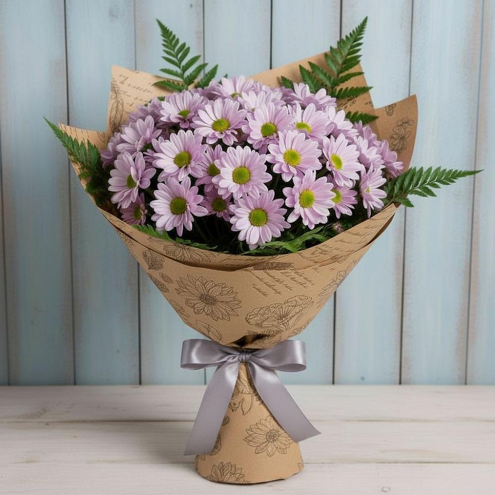 Букет цветов из: Хризантемы в Лотошино