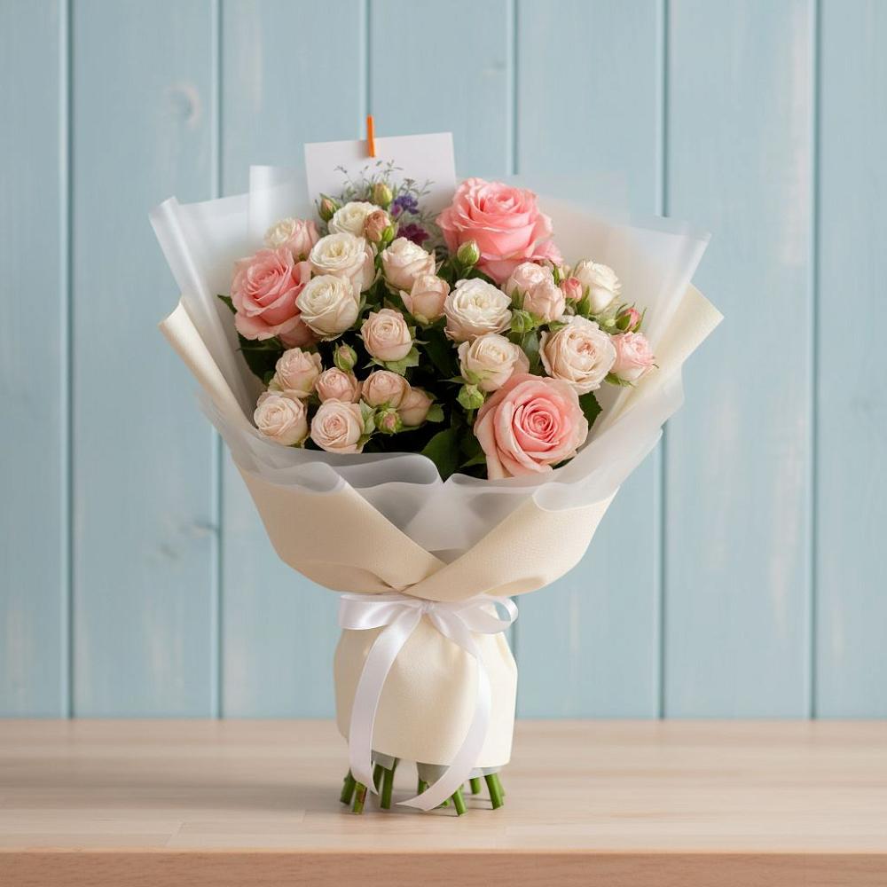 Букет цветов из: Розы в Лотошино