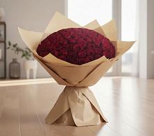 Букет 101 Красная роза #REPLACE_PRED# Лотошино