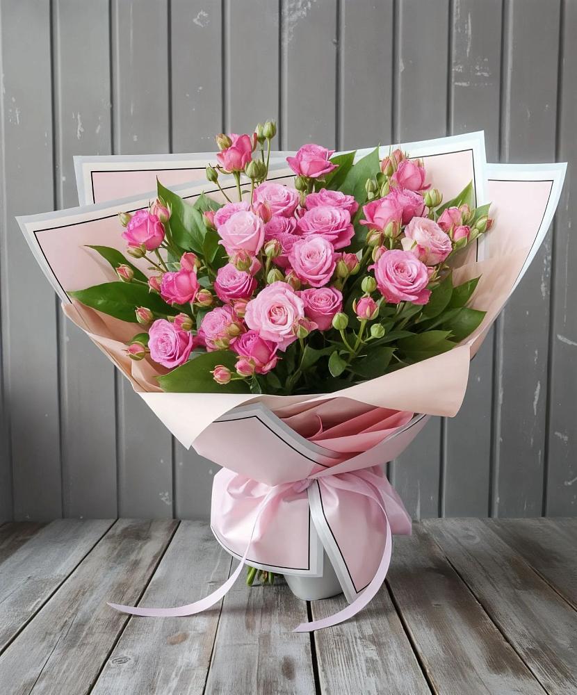 Букет Розовый кустик в Лотошино