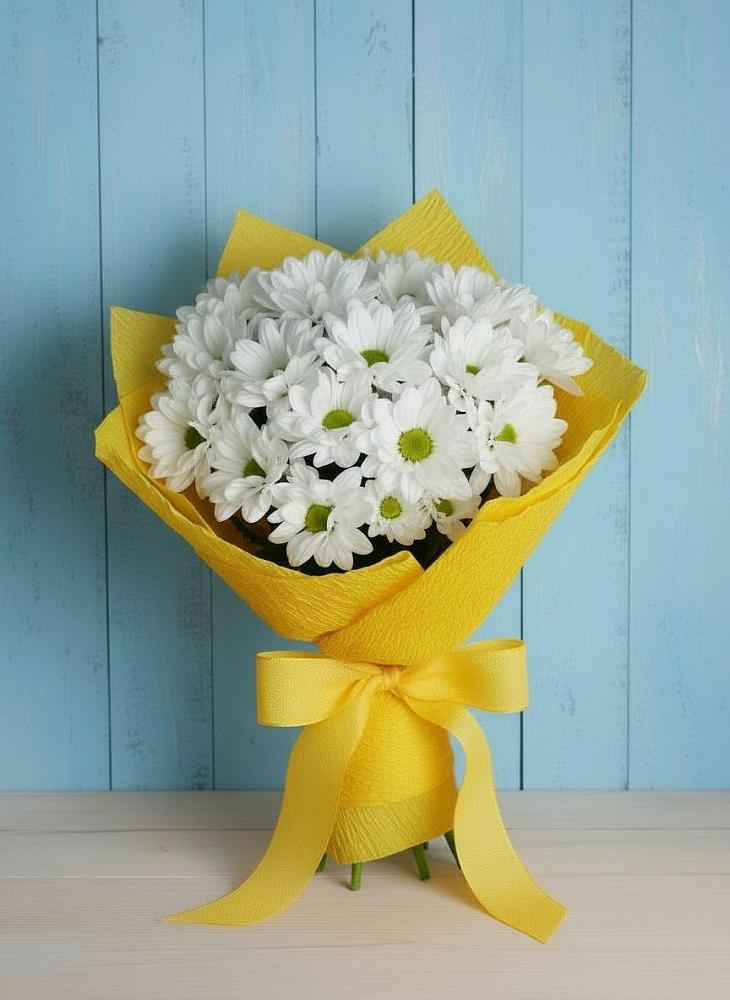 Букет цветов из: Хризантемы в Лотошино