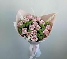 Букет цветов из:  Розы и Хризантемы в Лотошино