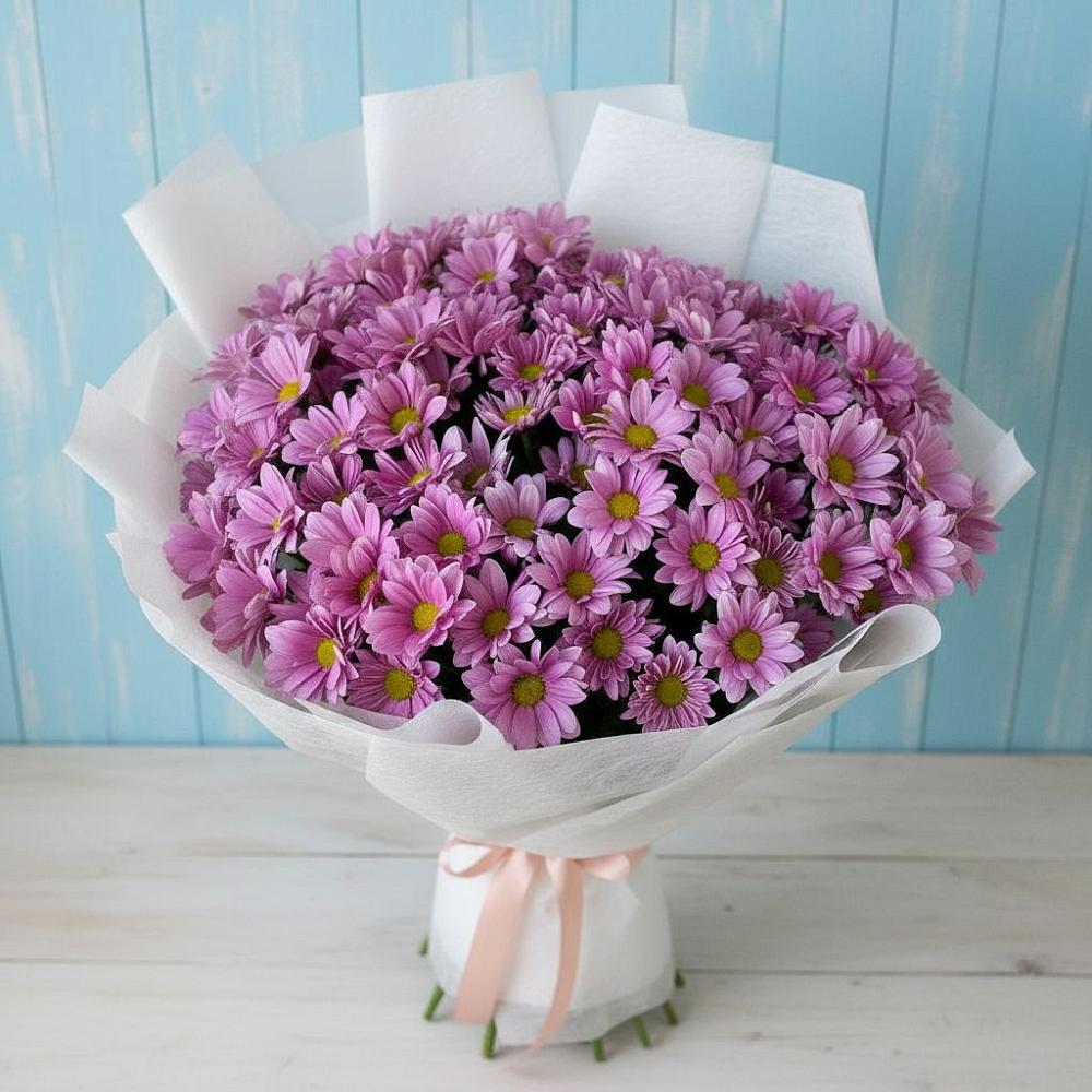 Букет цветов из: Хризантемы в Лотошино
