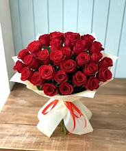 Букет 29 Красных роз в Лотошино