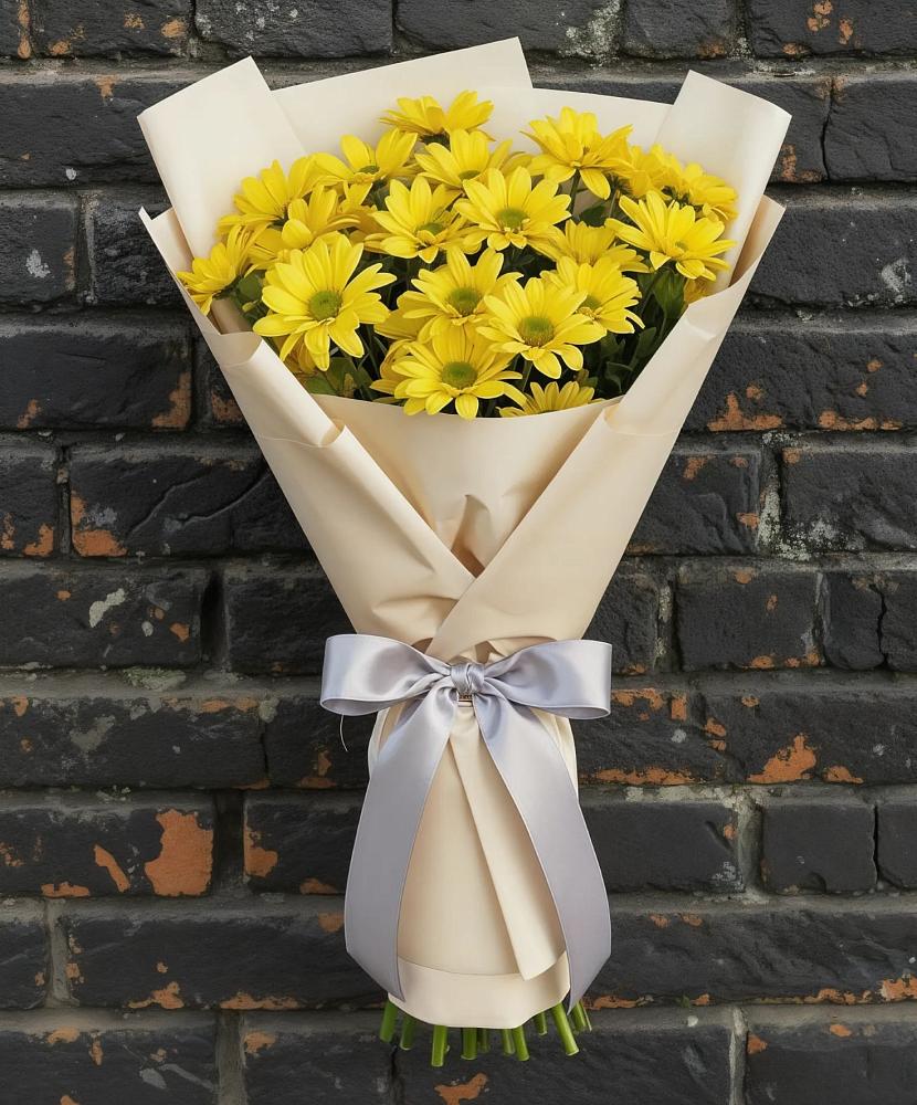 Букет цветов из: Хризантемы в Лотошино